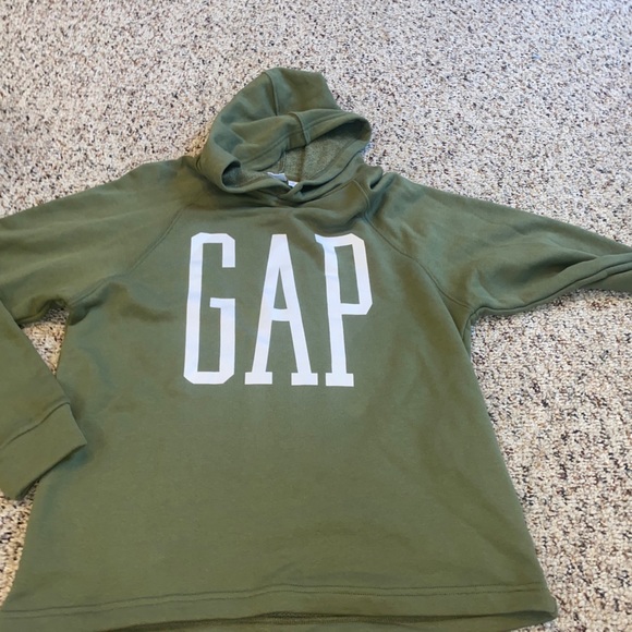 Sage Green Gap Hoodie Size Medium - Picture 2 of 9
